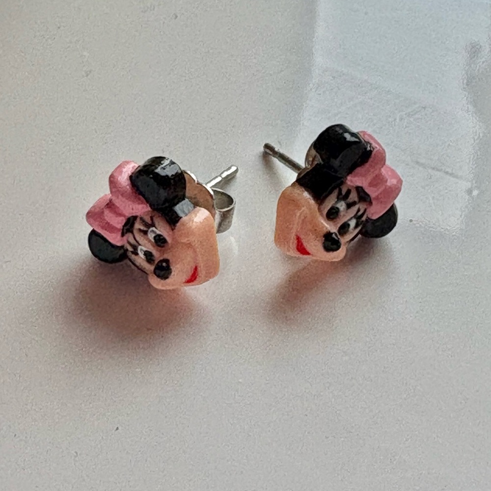 Minnie Mouse Vintage Avon Earrings